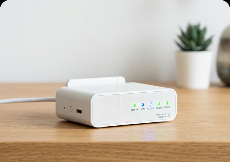 Hub Pulsus instalado en el hogar